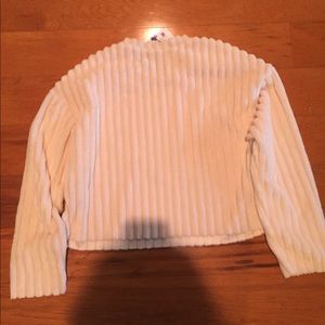 Zara Faux Fur Sweater small